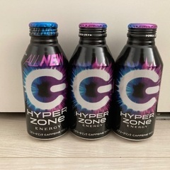 HYPER ZONe エナジードリンク 3本