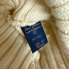 英国製 イングランド製 ニット セーター タートルネック の画像