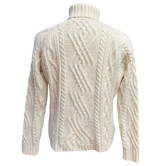 英国製 イングランド製 ニット セーター タートルネック の画像