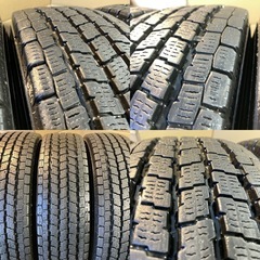 スタッドレス155/80R14LT／88/86N／ヨコハマ iG91 6分上〜8分 A4715-81
の画像