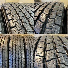 スタッドレス155/80R14LT／88/86N／ヨコハマ iG91 6分上〜8分 A4715-81
の画像