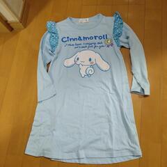 120ｻｲｽﾞ　シナモロール　ワンピース　美品　サンリオ　女の子の画像