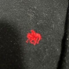 110 男児トレーナー　POLO 黒の画像