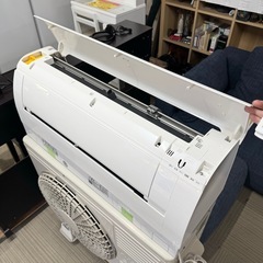 【超美品‼️】日立 2020年製 ~10畳用エアコン ステンレス白くまくん 凍結洗浄 フィルター自動掃除 ecoこれっきり運転 100V/2.5kwの画像