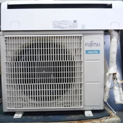 FUJITSU nocria ルームエアコン AS-AH221L 2021年製 6畳 室内機、室外機のみ
