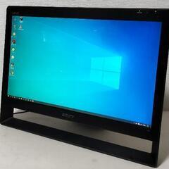 ★特価★値下げ可 2コア win10ffice2016 SONY 一体型の画像