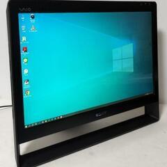 ★特価★値下げ可 2コア win10ffice2016 SONY 一体型の画像