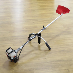 HAIGE ハイガー エンジン刈払機 草刈機 25.4cm3 2サイクル 両手ハンドル HG-BC260 中古 店頭引き取り限定・石川県野々市市 【工具専門店 テイクハンズ金沢野々市店】の画像