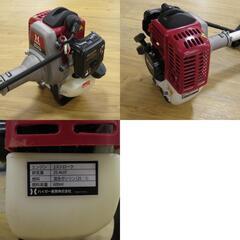 HAIGE ハイガー エンジン刈払機 草刈機 25.4cm3 2サイクル 両手ハンドル HG-BC260 中古 店頭引き取り限定・石川県野々市市 【工具専門店 テイクハンズ金沢野々市店】の画像