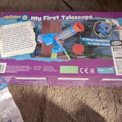 My First Telescope 子供用望遠鏡　初めての天体望遠鏡の画像