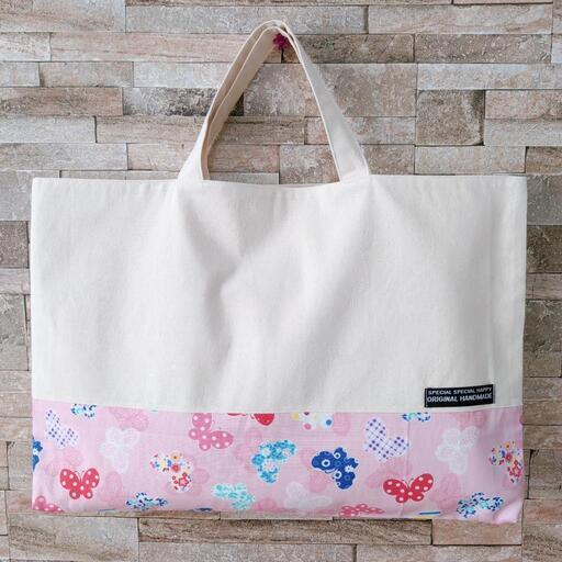 ハンドメイド　レッスンバッグ