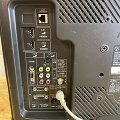 SHARP シャープ LC-20E7 20型 2010年製 液晶テレビ 社外リモコン付き　 の画像