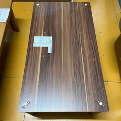 家具調　こたつテーブル　木目の画像