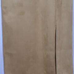 (d1)タグ付き新品未使用　タイトスカート　レディース　黄色　からし色　秋冬の画像