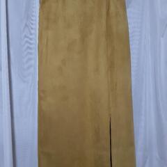 (d1)タグ付き新品未使用　タイトスカート　レディース　黄色　か...