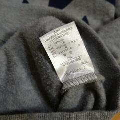 １５０ｻｲｽﾞ　ジップアップパーカー　美品　裏起毛の画像