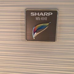 SHARP カラー複合機　超高速機 MX-4141FN　2015年式の画像