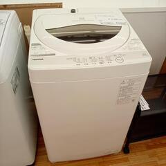 ★ジモティ割あり★ TOSHIBA　洗濯機　21年製　5.0kg　クリーニング済　YJ4581