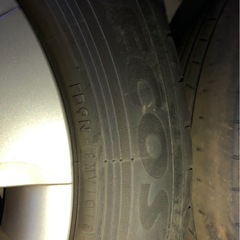 夏タイヤ　YOKOHAMA ECOS ES31 195/65R15  2018年製 タイヤ  トヨタ ホイール　付 4本セットの画像
