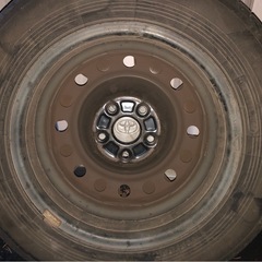 夏タイヤ　YOKOHAMA ECOS ES31 195/65R15  2018年製 タイヤ  トヨタ ホイール　付 4本セットの画像