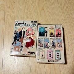 スパイファミリー ポーチ＆ブックマーカーの画像