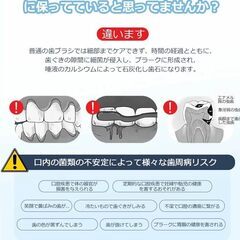 ● 新品たくさん在庫！●　超音波歯クリーナー 口腔洗浄器 USB 充電式 超音波振動 家庭用携帯用歯清潔器 5モード調節可能 内蔵LED照明 クリーニングキット IPX6防水 携帯便利 白の画像