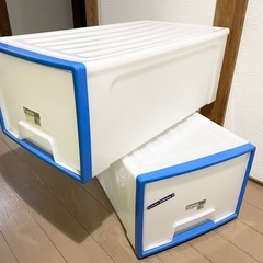 ♦️引出し式衣装ケース ２個あります！の画像