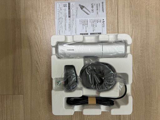 新品未使用、SHARP UW-X1、超音波ウォッシャーNo.3