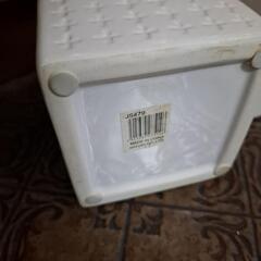 四角い花瓶2個セットの画像