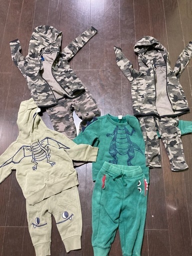 値下げ交渉受け付けます✨定価約17000円✨まとめ売り✨GAP子供服✨セットアップ✨