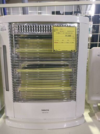 電気ストーブ　ヤマゼン　YAMAZEN　DSK-KC104　2014年製　ジャングルジャングル良品館