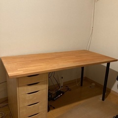 引取り限定 IKEA デスク&チェア セット