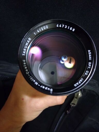 優良品　PENTAX SMC TAKUMAR F4 200mm