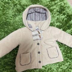 【決まりました】子供　ダッフルコート2着　80サイズ　90サイズの画像