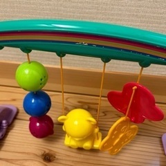 新生児から遊べるベビージムの画像