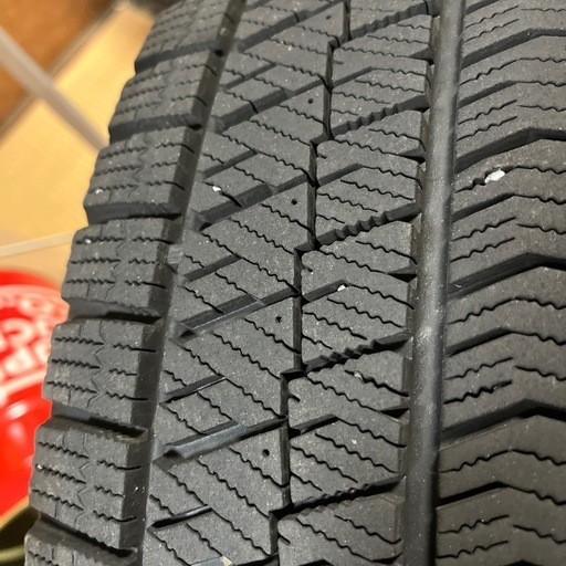 215/60R16スタッドレス 4本セット ブリヂストン VRX2 2020年 ホンダ純正 Modulo OFF55 6.5J PCD114.3 5穴 オデッセイ