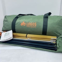 J-5201 LOGOS ロゴス neos プレミアムリンクドゥーブル-K-Z 71801755 大型リビング付き2ルームテントの画像