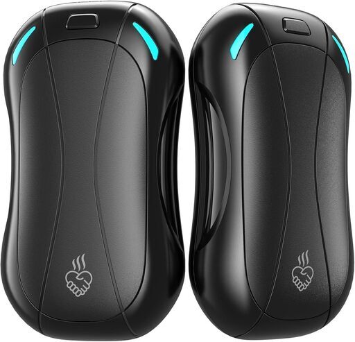 ● 新品たくさん在庫！●　 充電式カイロ FANDLISS 5200mAH ポータブル電気カイロ 充電式 2023 新しい取り外し可能な分割デザイン 2 パック再利用可能な 電子カイロ Type-C充電式 両面発熱キャンプ、ゴルフ、冬のアウトドアに最適 超軽量便利 持ち運びやすい 繰り返し使える 旅行防寒