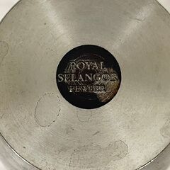 【ROYAL SELANGOR PEWTER】 錫製 徳利 おちょこ ピューター グラス マレーシア王家御用達 Y0566の画像