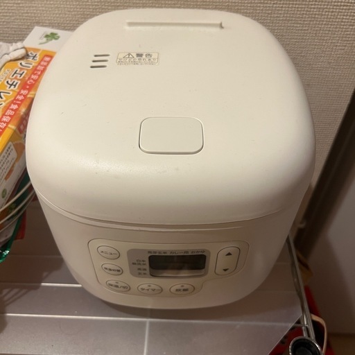 無印良品　炊飯器　3合