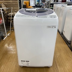 【家電６ヶ月保証付】SHARP 8.0kg 洗濯機入荷しました！