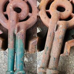 【❗️✨業務用機器✨❗️】FUJI KOKI ガスコンロ 2台セット 動作未確認 修理やパーツ取りにの画像