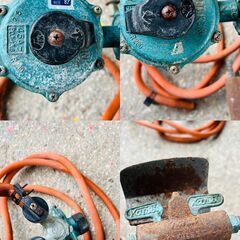 【❗️✨業務用機器✨❗️】FUJI KOKI ガスコンロ 2台セット 動作未確認 修理やパーツ取りにの画像