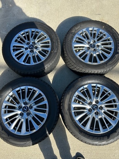 アルファード　30 純正　ホイール　スタッドレス