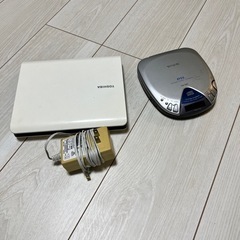 【動作確認済】DVDプレイヤー＆CDプレイヤー
