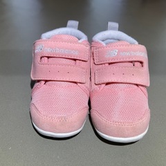 New Balance ベビーシューズ 12.5cm ピンク 箱無しの画像