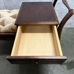 【maruni】 マルニ木工 テレフォンチェア ベンチ オールドマルニ ヴィンテージ 昭和レトロ ベロア 高級家具 Y0568の画像