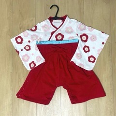 袴 ロンパース 70cm