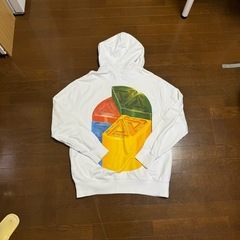 PALACE パーカー XL ホワイトの画像