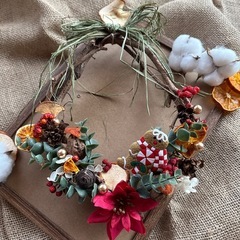 ♡ワンコイン♡クリスマスリースの画像